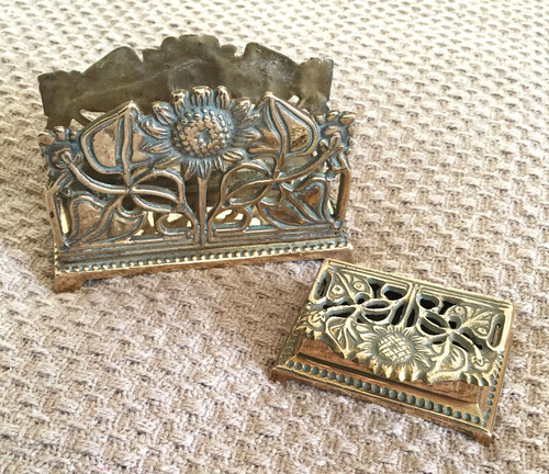 Vintage english brass - a,