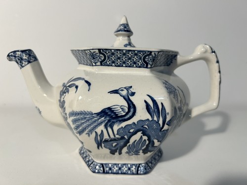 Antique blue white china - antique,
