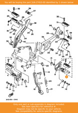 YAMAHA Front Footrest Assy