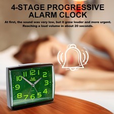 Silent Bedside Alarm Clock