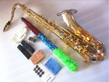 Tenor Saxophone JUPITER Bb Nickel Plated Gold Key Sax Professional  With Case