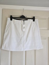Calvin Klein Golf white skort