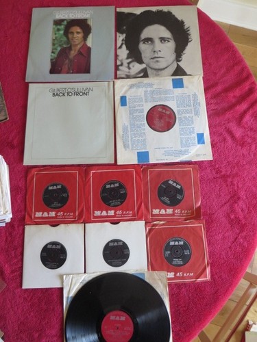 Gilbert sullivan 2 x vinyl - gilbert, o'sullivan