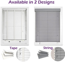 Faux wood venetian blinds 50mm - wood,