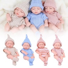 Realistic Full Body Vinyl Silicone Reborn Newborn Baby Dolls Preemie Girl Xmas