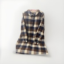 Caramel Baby and child plaid/