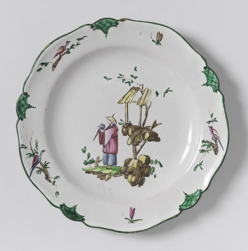 Veuve perrin factory plate - veuve,