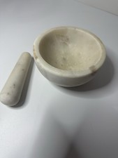 Marble Pestle and Mortar Set