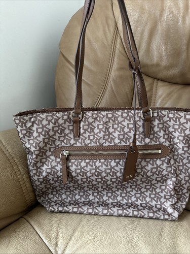 Dkny monogram tote bag - monogram,