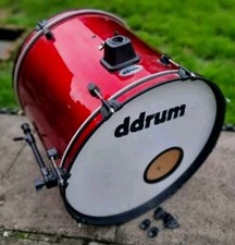 DDrum Diablo 22" Bass/kick Drum w/ Remo Heads Burgundy 