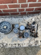 Daimler old speedo clock and gauges switches spares repair
