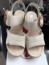 Ladies Rieker Heeled Sandals