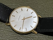 Vintage Garrard Mechanical 1970’s Swiss Movement Watch Original Box GWO