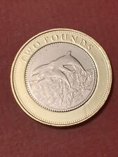 2015 GIBRALTAR £2 Two Pound Coin Dolphins UNC Coin From Sealed Bag