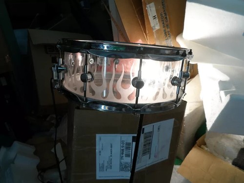 Spaun acrylic snare drum - drum, 13"
