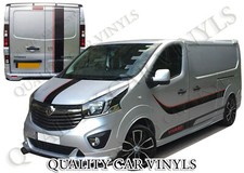Vauxhall vivaro racing stripes