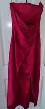 Bridesmaid Dress burgandy Size 12