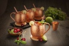 Set of 4 100% Copper Moscow