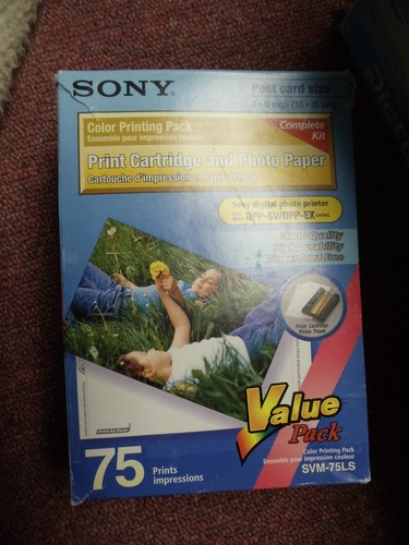 Sony printer paper - paper, svm-75ls