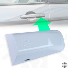 LH Door handle key lock piece Fuji White for Range Rover Evoque LRC867 cover 