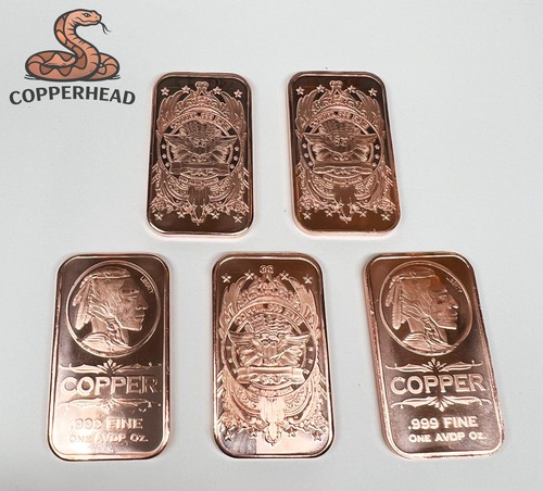 999 solid copper - x, .999