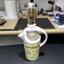 Old Charter Kentucky'S Finest  Whiskey Bourbon JUG , Handmade in  Italy  1971.