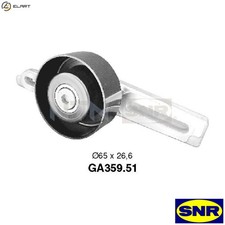 TENSIONER PULLEY VRIBBED BELT