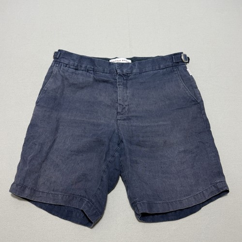 Orlebar brown linen shorts - orlebar,