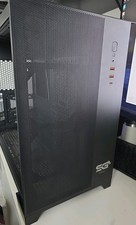 Sahara P480 Mid Tower PC Gaming Case Black Tempered Glass