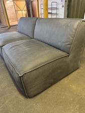 vintage Timothy Oulton modular leather sofa chair 1960s 70s style Heals