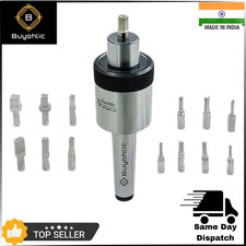 Tool for Lathe Live Revolving Center with HSS Hardened Broaches