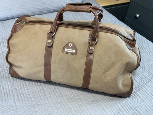 Vintage 70s samsonite canvas - 70s,