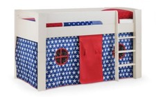 White blue red mid sleeper - blue, /