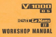 850 Le Mans  1000SP  Moto Guzzi V1000 G5  Workshop Manual on DISC