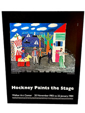 David hockney paints - david,