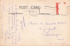 FAMILY HISTORY - GENEALOGY POSTCARD - ROBERTS - TOWYN CYNFAL WALES
