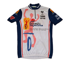 Dolomiti Superbike Mountain Bike Vintage Cycling Jersey Mens Small/Medium