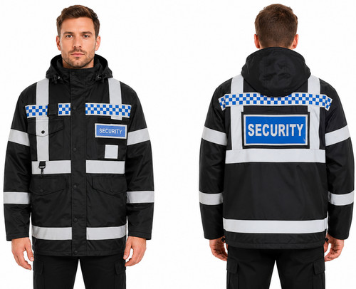 Hiviz security rain - hiviz, hoodie