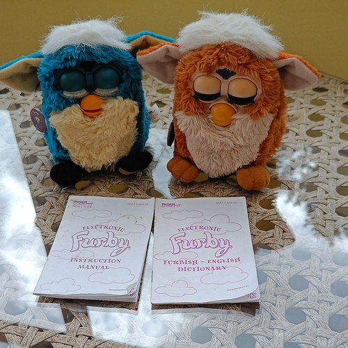 Two original furby toy - original,