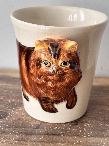 Persian cat design - cat, cream