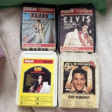 8 TRACK CASSETTE  - ELVIS PRESLEY  - 40 GREATEST  1 & 2 - 8 TRACK CARTRIDGE