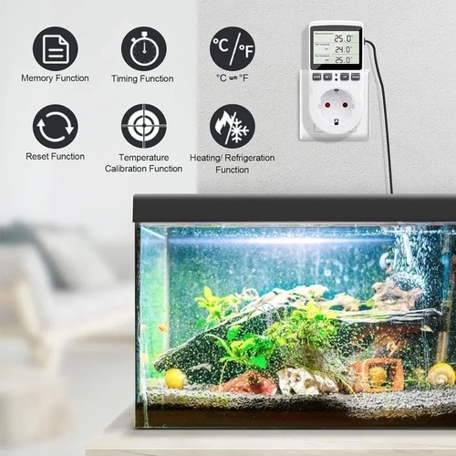 Digital thermostat timer - digital,