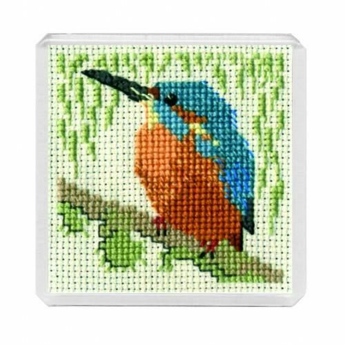 Kingfisher fridge magnet - kingfisher,