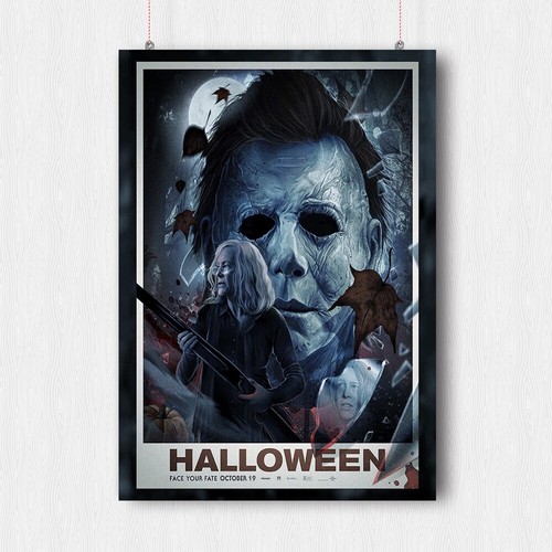 Halloween horror movie poster - horror,