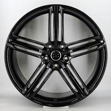 22"rs6 b black alloy wheels audi q7/vw tourag 5x130/porsche cayenne tyres