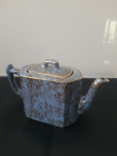 Teapot vintage wade blue - (,