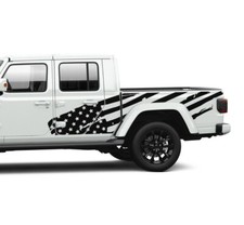 USA flag decal for Jeep Gladiator JT Rubicon wrap Graphics cover Stickers 2022