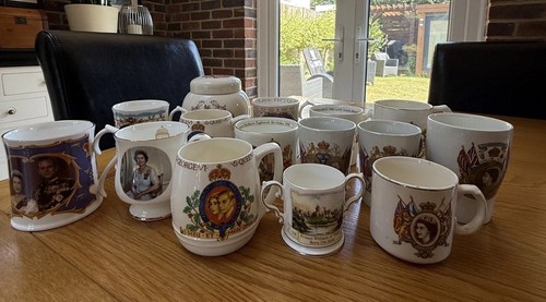 Royal memorabilia china cups - memorabilia,