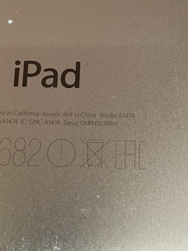 Apple ipad spares repair - or,