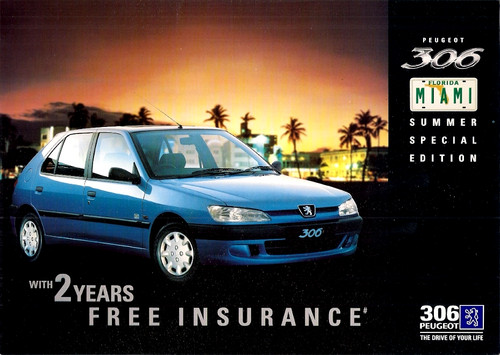 Peugeot 306 miami 5 dr - peugeot, 5-dr
